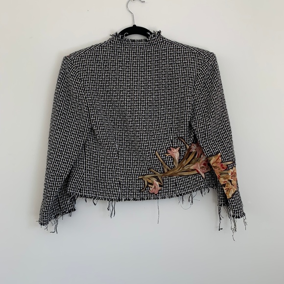 Embroidered Fall Blazer - Picture 2 of 2